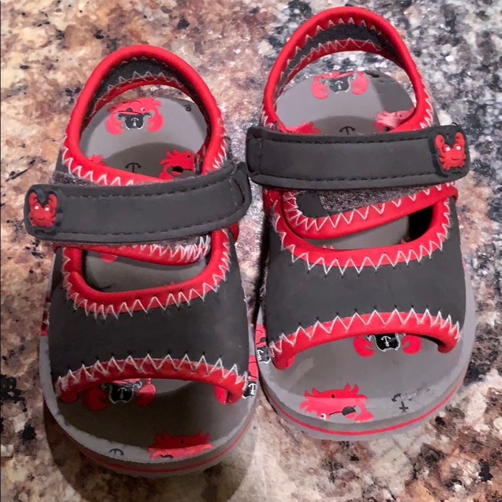 Crab Baby Boy Sandals
